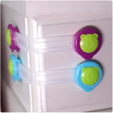 Защита от детей Защита дети; Младенцы безопасные продукты выдвижные двери шкафа тумба с Туалет безопасные замки и ленты