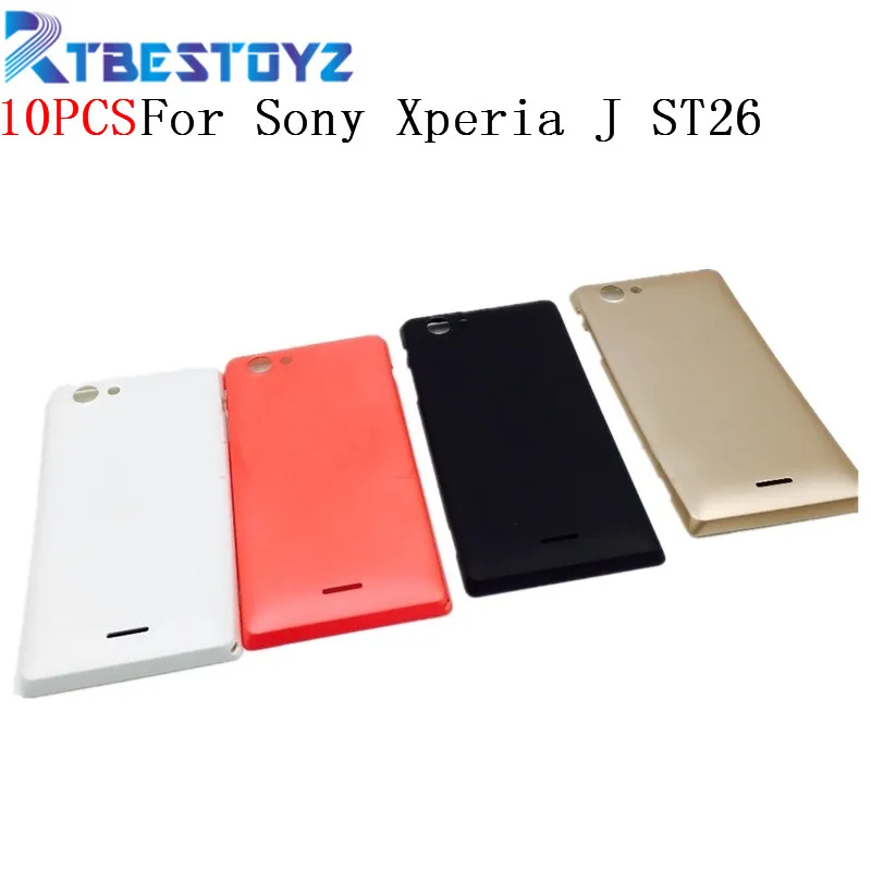 

10PCS/Lot Housing Battery Cover Door Rear Cover Chassis Frame Back Cover For Sony Ericsson Xperia j ST26i ST26