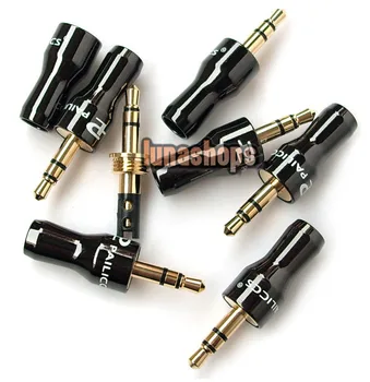 

Classic Black Pailiccs Plug Audio Cable Connector 3.5mm male adapter LN001253