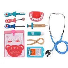 Медицинская игрушка-пазл, набор, Детская имитация, медицинская ролевая игра, доктор, Детский обучающий комплект