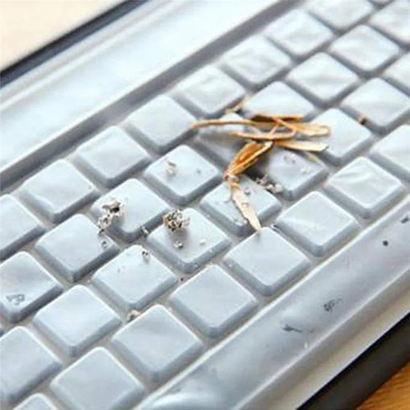 1PC Universal Silicone Desktop Computer Keyboard Cover Skin Protector Film Cover