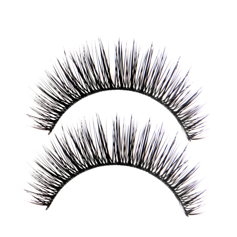 

Maquiagem Cilios High Quality Soft Makeup Beauty Handmade Profissional 3D Cross False Eyelashes Eyelash Extension Eye Lashes