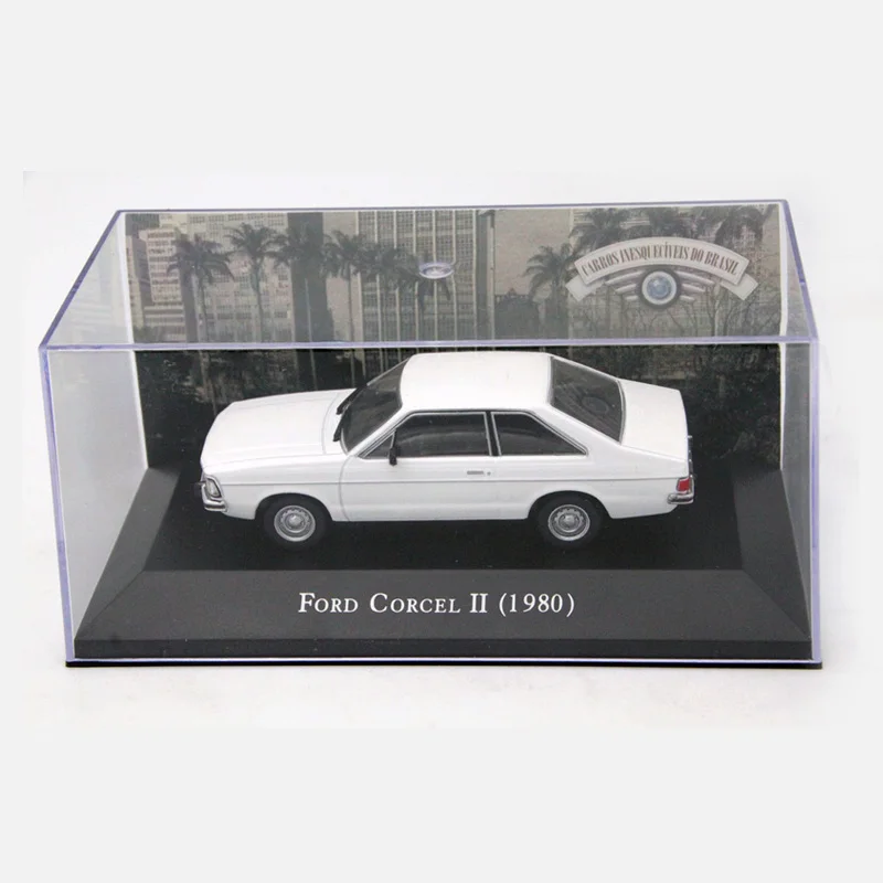 

IXO Altaya 1:43 Scale Ford Corcel II 1980 Diecast Models Car Collection Toys Gift White