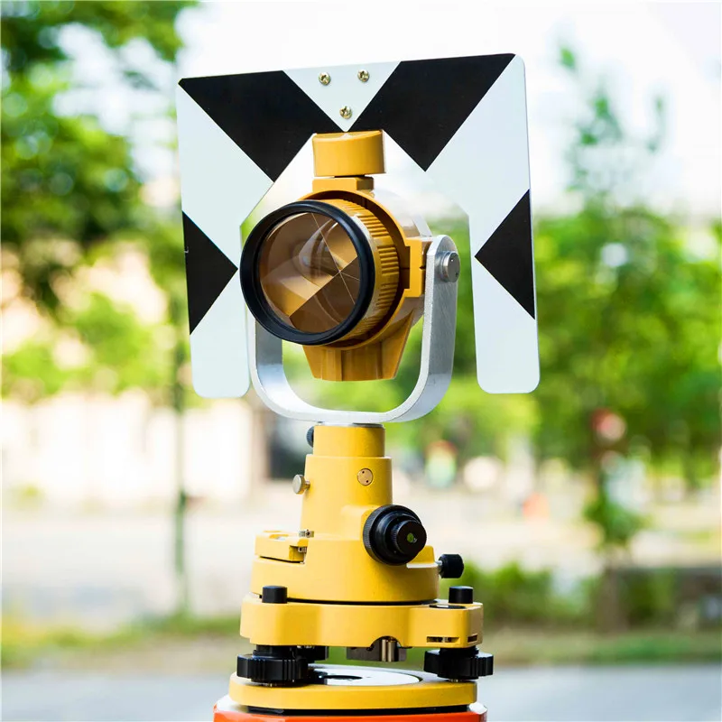 

Single Prism Set for Total Station Yellow Prism and Tribrach and Adapter