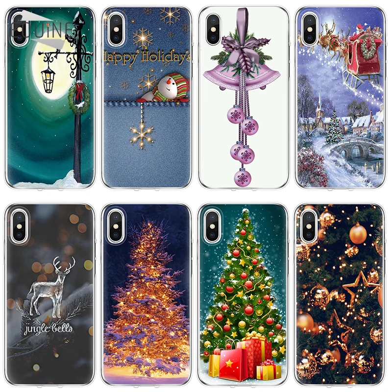 

Christmas noel for Samsung Galaxy A3 A5 J3 J5 J7 S5 S6 S7 A6 A8 S8 S9 Plus for iPhone 5 5S 6 6S 7 8 Plus X Case Back TPU Cover