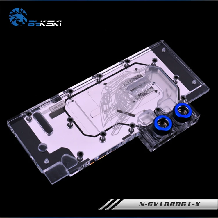 Водяной блок Bykski для Gigabyte GTX 1080/1070/1060 G1 Gaming полное покрытие охлаждение меди