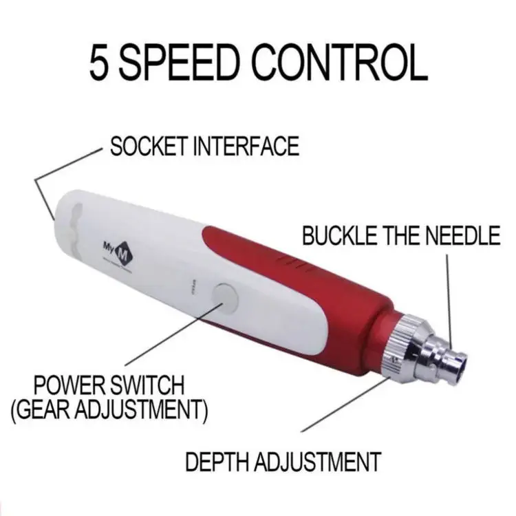 Мезороллер Dr. Pen MYM держатель микроиглы Bayonet Prot иглы картриджи использовать с проводным кабелем ULTIMA N2-C