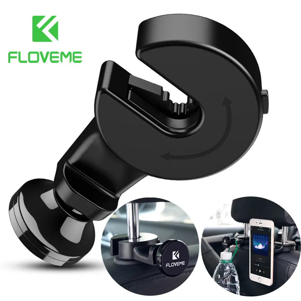 FLOVEME Magnetic Car Phone Holder For iPhone X Back Seat