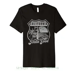 Калифорния такая красивая и Hella хорошее место рубашка Распродажа 100% хлопок футболка