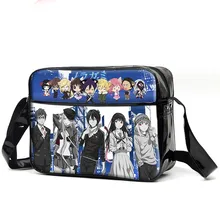 Noragami Yato Cosplay Bolsa de Anime de La Manera Hombres de Las Mujeres de LA PU Bolsas de Mensajero Escuela