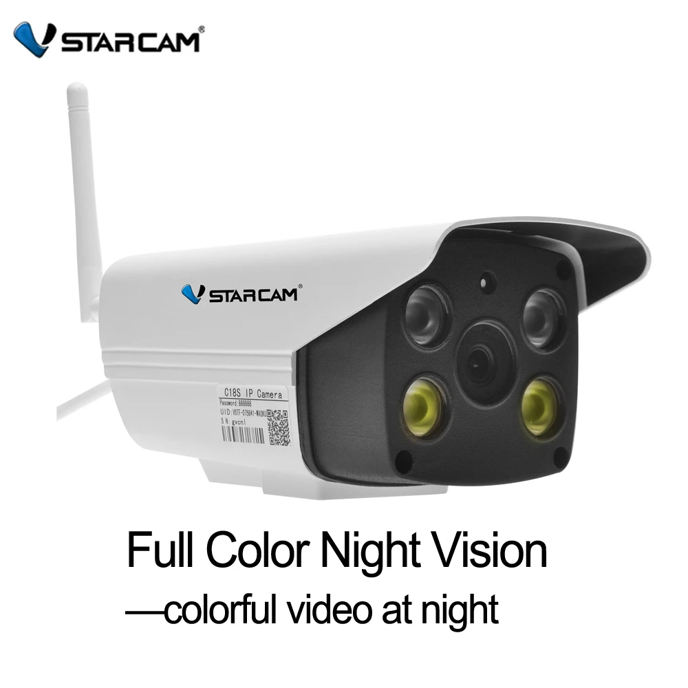 Vstarcam Wi fi IP Camera 1080P Waterproof Outdoor Full Color Night