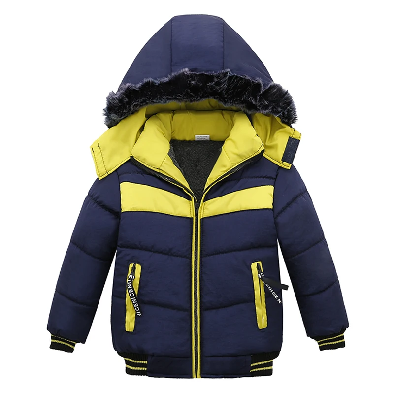 Baby Boys Jacket 2018 Autumn Winter Jackets For Boys Winter Coat and Jacket Kids Warm Hooded Outerwear Coat For Children Clothes