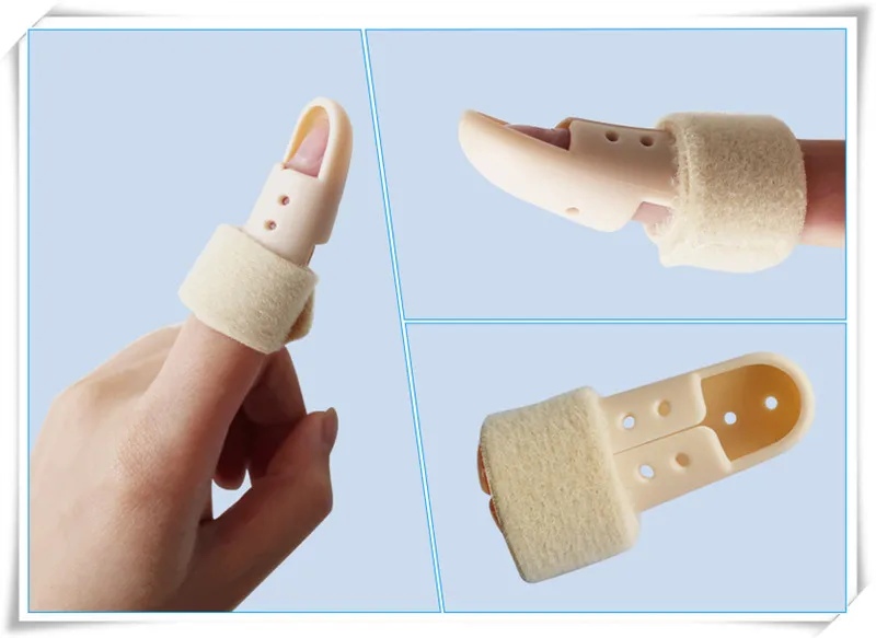 Пластиковая поддержка пальцев Скоба Mallet DIP шина для сустава защита от боли