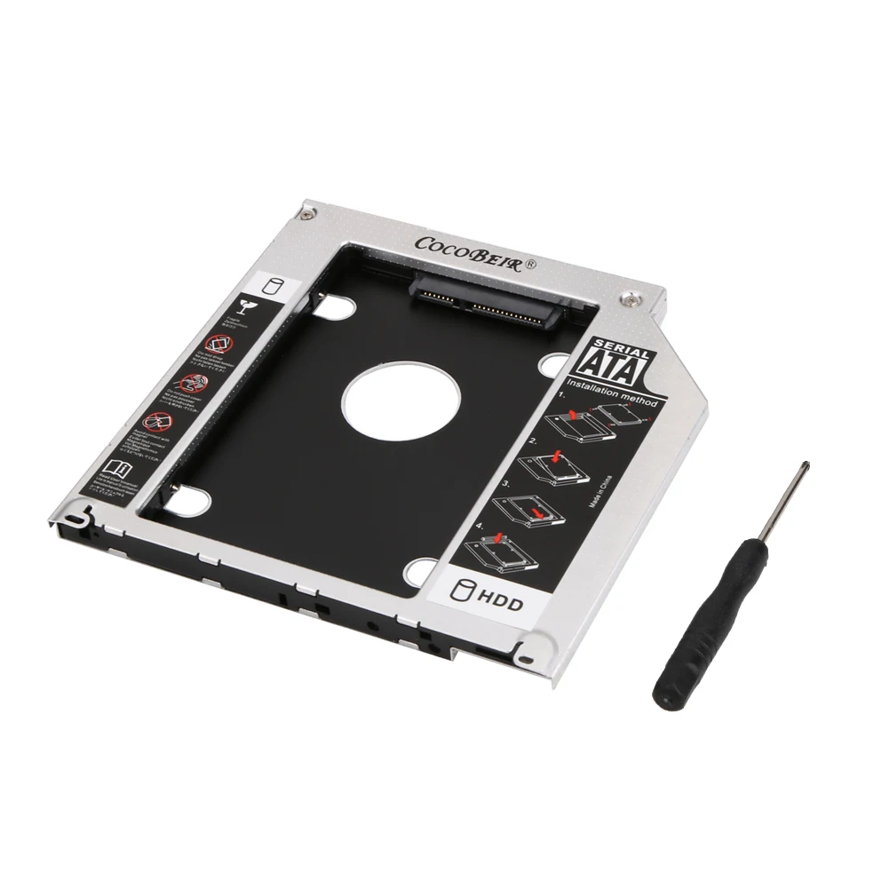 Универсальный SATA 2nd HDD SSD жесткий диск Caddy для Apple SuperDrive 21 &quot27&quot Для iMac Late 2009 2010 2011