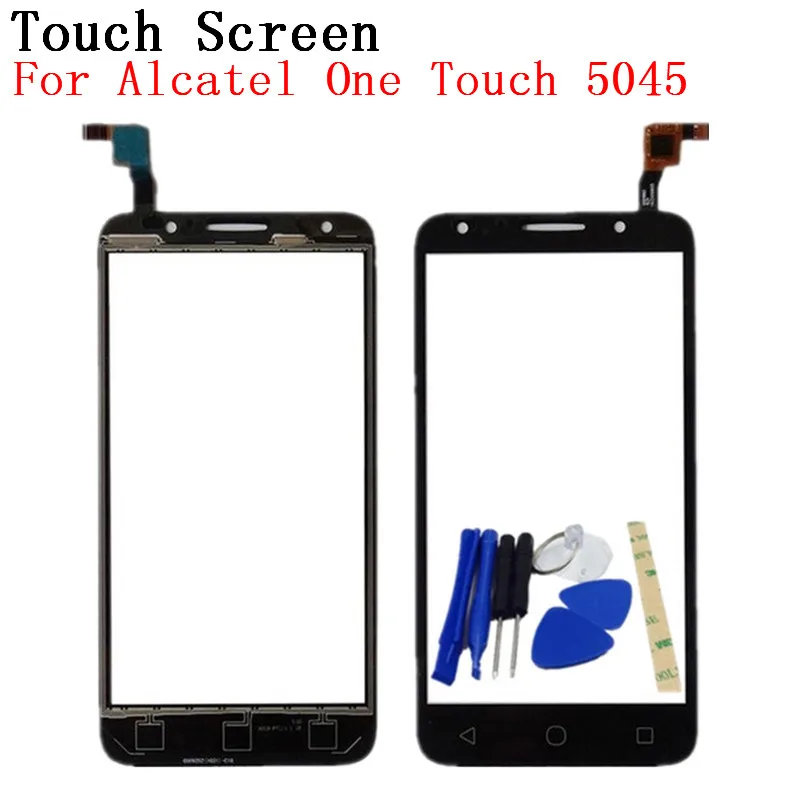 RTBESTOYZ 5 inch Touch Screen Digitizer For Alcatel One pixi 4 4G 5045 OT5045 5045A 5045D 5045G 5045X Touchscreen Sensor | Мобильные