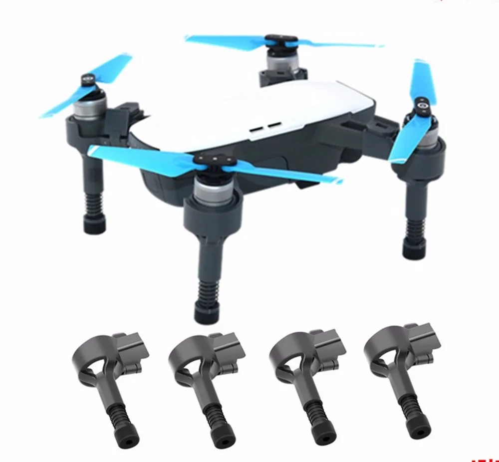 

Quick Release Upgrade Shock Heightened Extender Landing Gear Riser Kit for DJI Spark Drone Absorb Landing Accessories