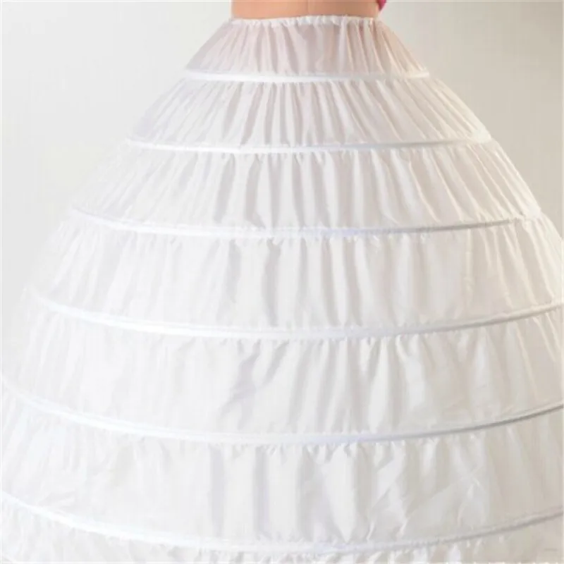 Кружевная кромка, 6 колец, свадебная Нижняя юбка для бального платья, свадебное платье, диаметр 110 см, нижнее белье, кринолин, свадебные аксессуары