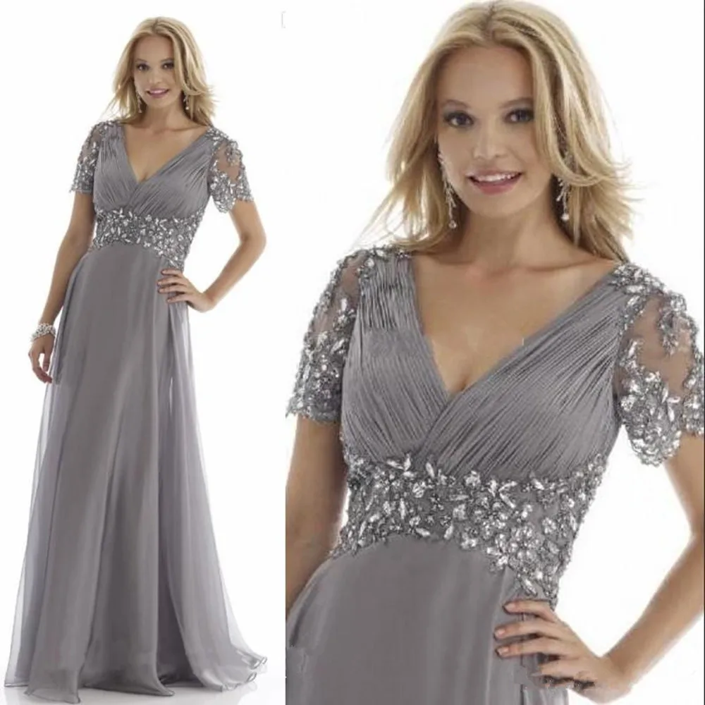 

Crystal Beading Mother of the Bride Dresses 2019 Vestido De Novia Formal Pageant Wedding Party Dress for Mom vestido de madrinha