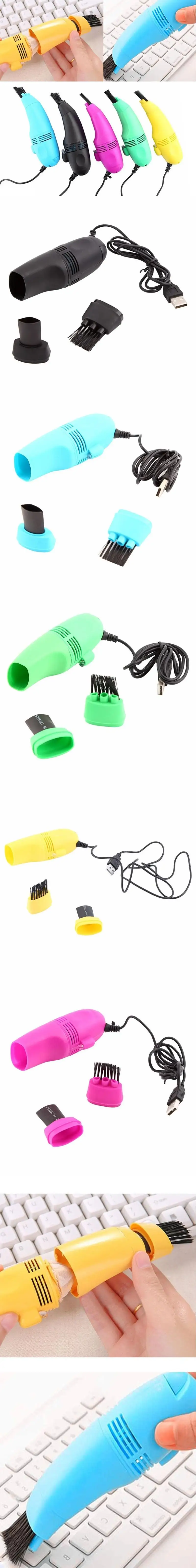Высококачественный Мини-кисточка для ноутбука, usb-пылесос, предназначенный для очистки компьютерной клавиатуры