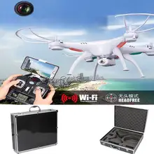 Free Shipping! White Syma X5SW Explorers-II RC Drone Quadcopter 2MP Wifi Camera + Carrying Case