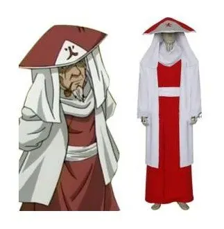 

Anime Naruto Cosplay clothing- Great Naruto Sarutobi 3rd Hokage Cosplay Costume - Freeshipping