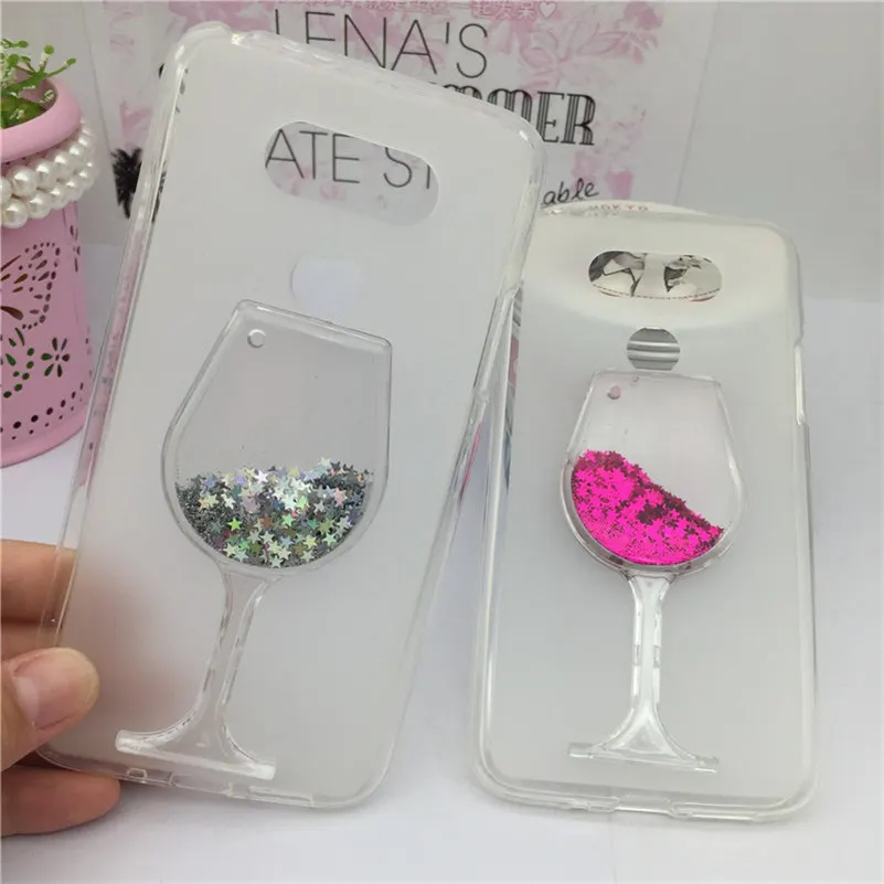 

for LG G6 case Back cover Bling Glitter Dynamic Quicksand Liquid Case for LG G6 Phone cover coque red