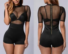 Playsuit Regular Rushed Polyester Casual The New Europe And 2016 Large Size Ladies’ Perspective Slacks Women Jumpsuits Panty