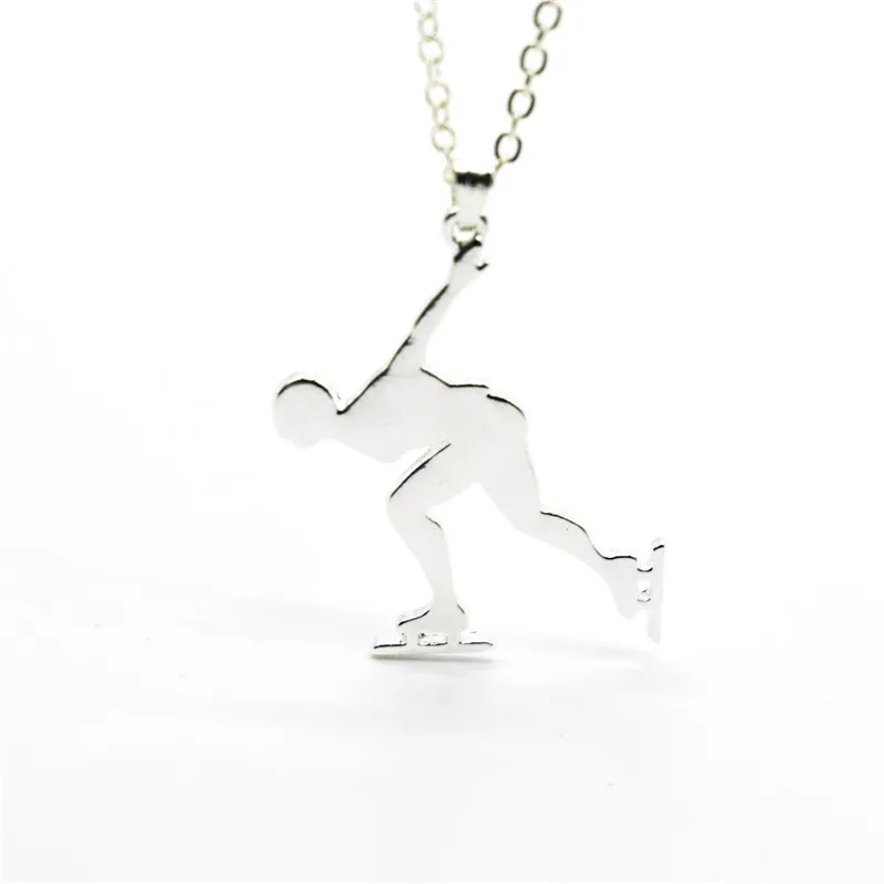 Elfin-New-Trendy-Ice-Skating-Necklace-Men-s-Speed-Skating-Pendant-Necklace-Speed-Skating-Jewellery-Figure (2)