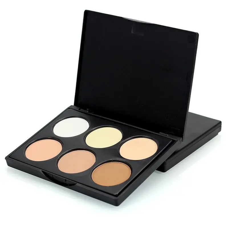 

LEARNEVER 2016 Contour Pressed Cheek Powder Makeup Blush Palette Nude Face contour palette Cosmetic M02550