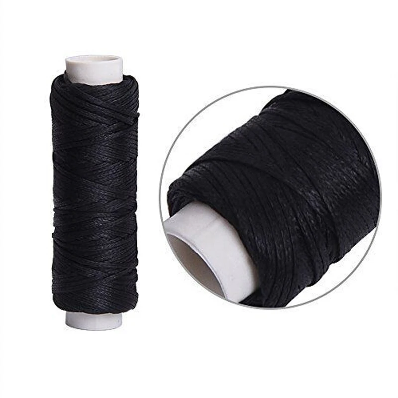 4 шт. ручная швейная иглы для швейной машины с кожаным вощеным моток ...