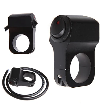 

25mm Motorcycle Electrical Switches 12V Waterproof Motorcycle Handlebar Fog Spot Light ON-OFF Button Switch Motors Ignition
