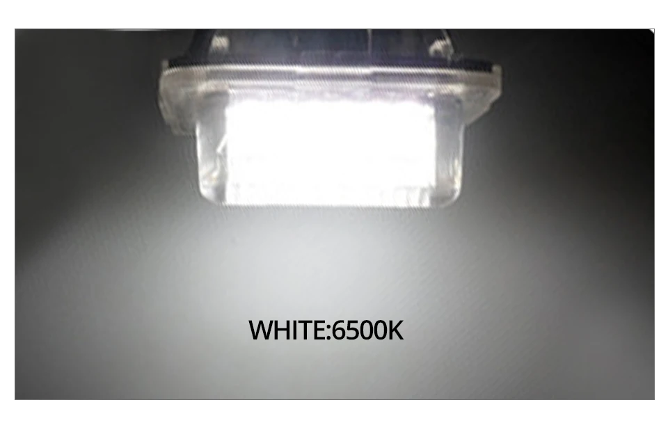 Car License Plate Lights LED Number Lamps for Toyota_02