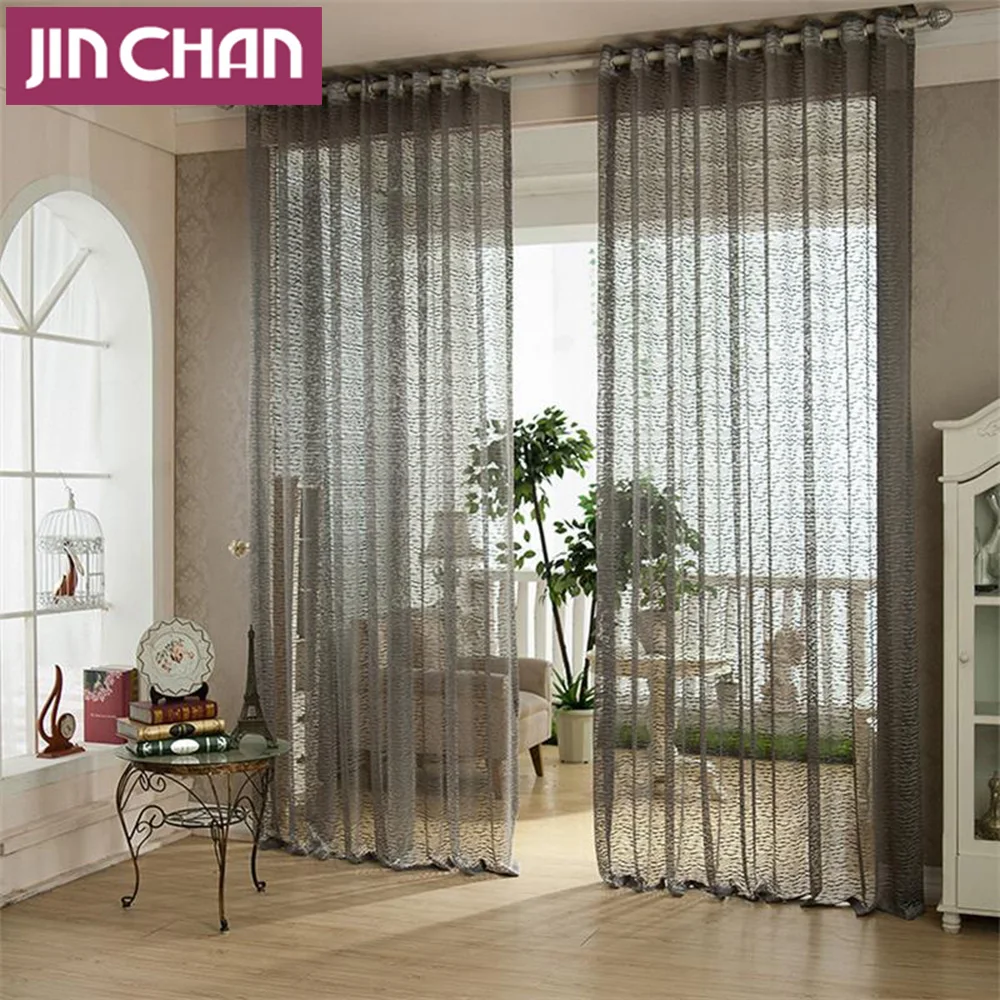 Online kopen wholesale grijze gordijnen uit china grijze gordijnen ...