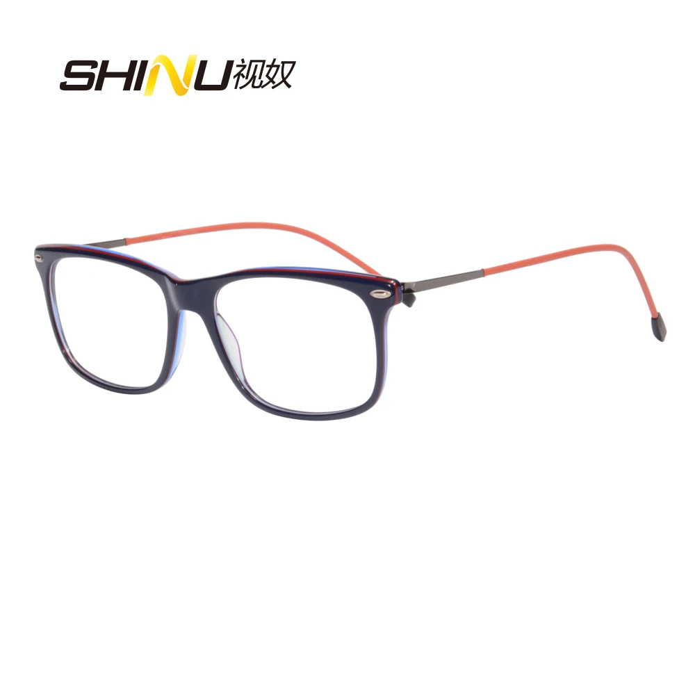 

UV400 Blue Light Protection Progressive Multifocal Reading Eyeglasses For Nearsighted And Farsighted Computer Reading Glasses