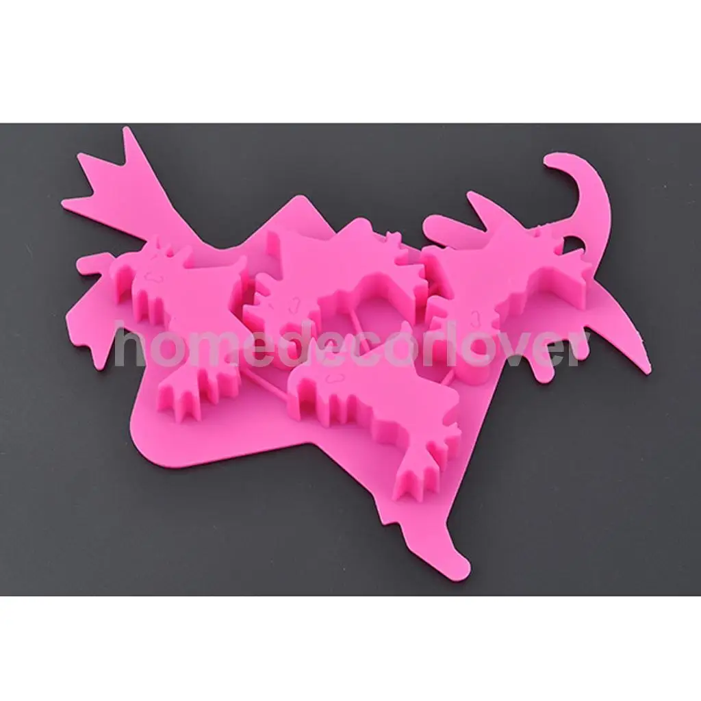 MagiDeal 4 Type Novel Silicone Sculpt Skull, Ghost, Bat, Witch Mold Fondant Chocolate Cake Decorating Baking Mold Safe for Oven