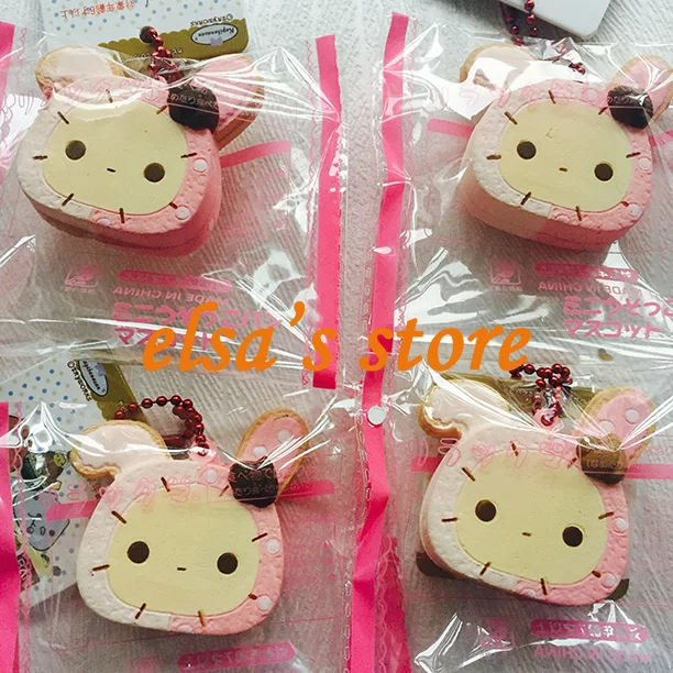 squishies wholesale 10pcs kawaii rare squishy lot pink bunny squishy toys charm strap pendant ...