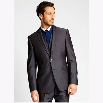 

Custom Made High quality custom groom men suit Tuxedo new Single Breasted Wedding Three Piece suits for Men (jacket+pants+vest )