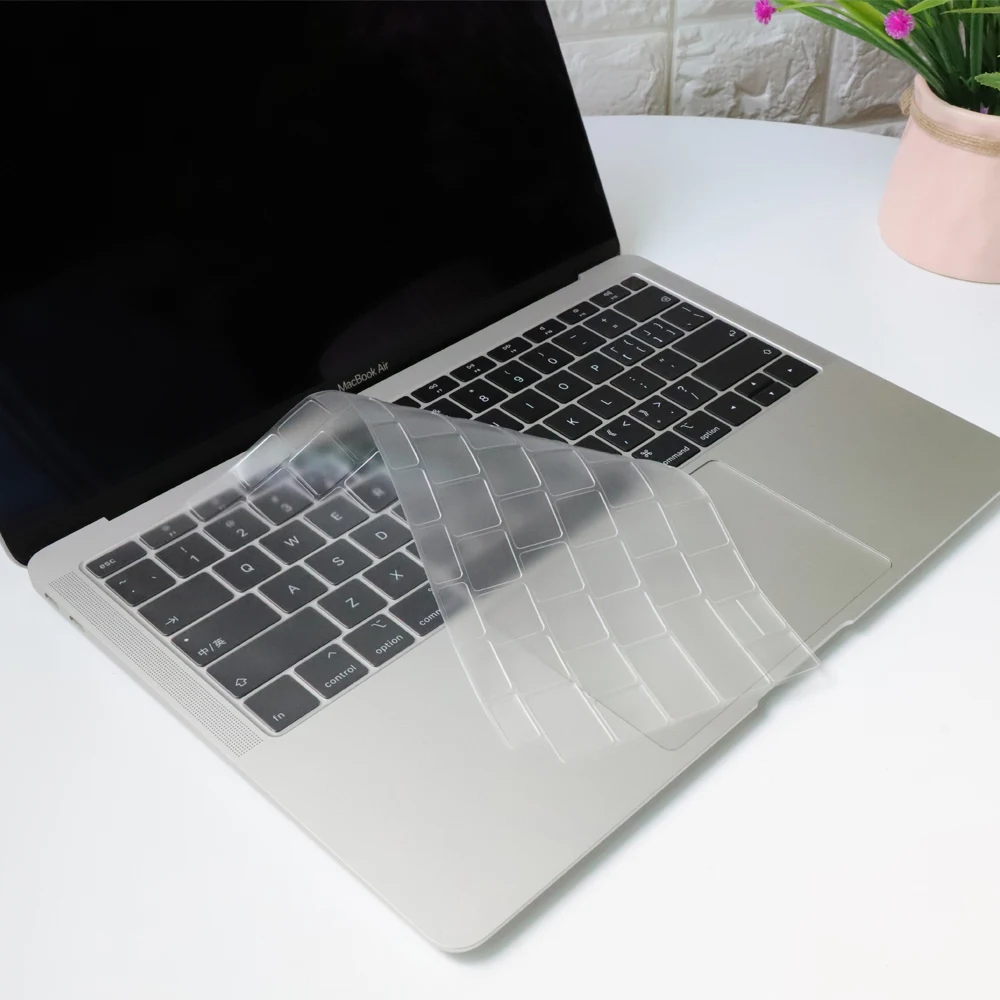 Redlai – housse de clavier en Silicone pour MacBook Air 13 pouces, modèle  A2179 A2337 M1, puce avec Touch ID, Version américaine - AliExpress