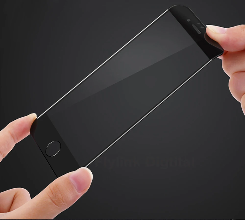 Защитное стекло закаленное 3D для iPhone X/7/6 S/8|Защитные стёкла и плёнки| |