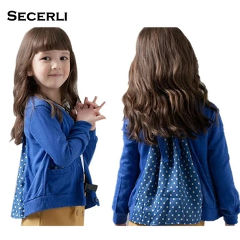 

2018 New Spring Kids Girls Sweaters 2 To 10Years Old Baby Girl Knitted Sweater Spring Autumn Children Girls Cardigan Clothing