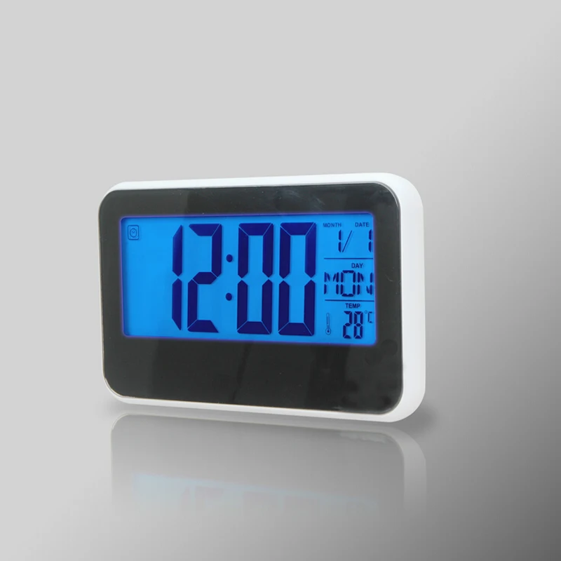 Clocks Led Digital Clock Desk Clock Bedside Alarm Clock Electronic Watch With Calendar And