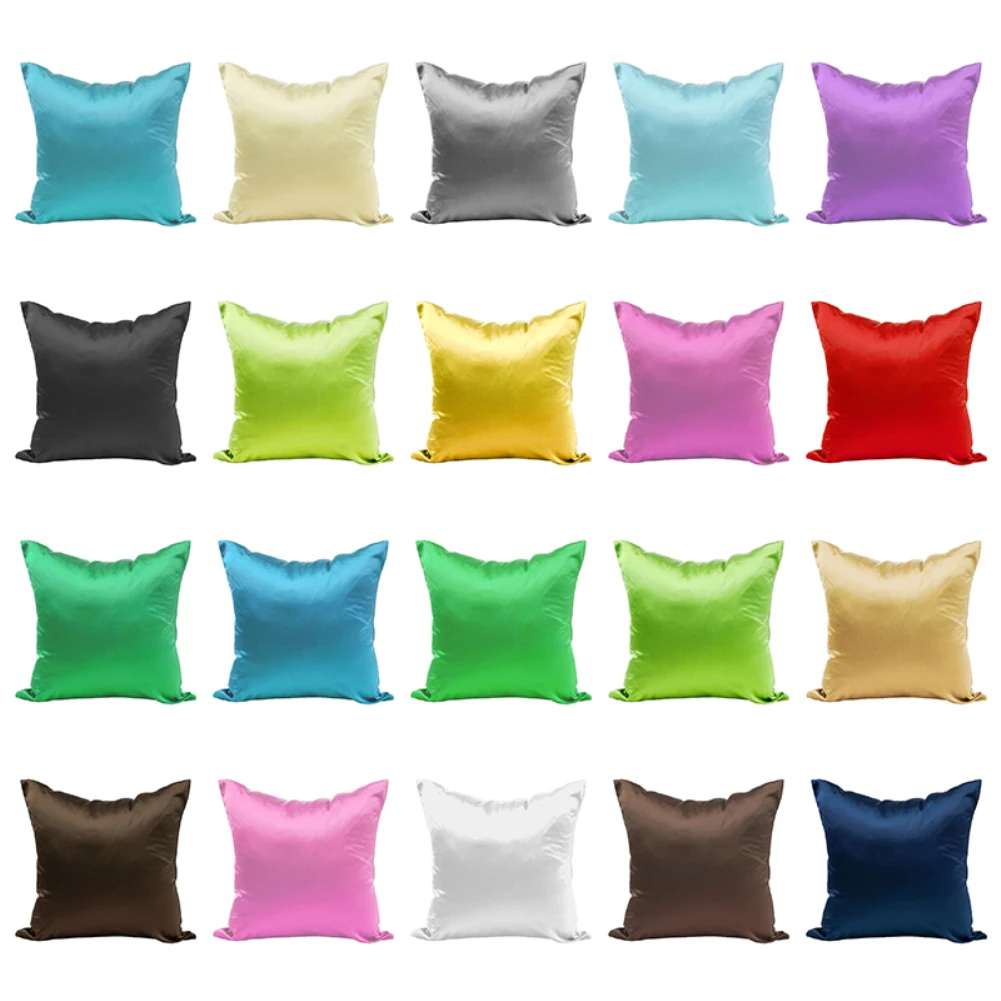 

For Children/adult Pillow Case Cover Both Side 100% Silk Pillowcase Queen Size Pillow Case Cover with Hidden Zipper