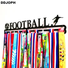 Medal hanger for football Metal medal holder Sport medal display rack for 32~45 medals