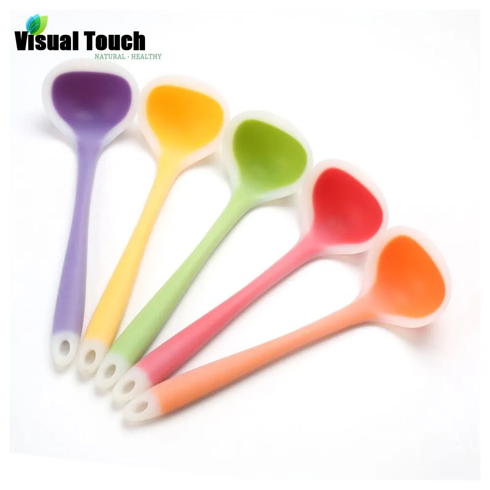 

Visual Touch Kitchen Supplies Scoop Spoons Soup Ladle Long Handle Spoon 1 Piece Random Color