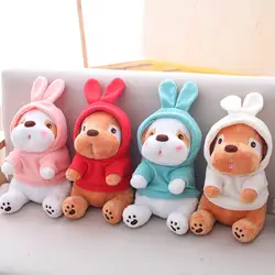 Милые моделирование щенок дети кукла плюшевые домашних животных Мягкие Аниме мультфильм игрушечные лошадки для детский Декор