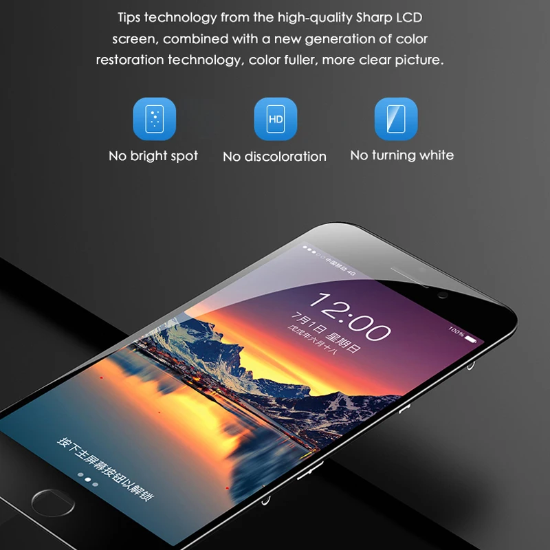 ЖК дисплей NOHON в сборе для iPhone 6 сенсорный 3d дигитайзер с рамкой замены дисплеев AAAA
