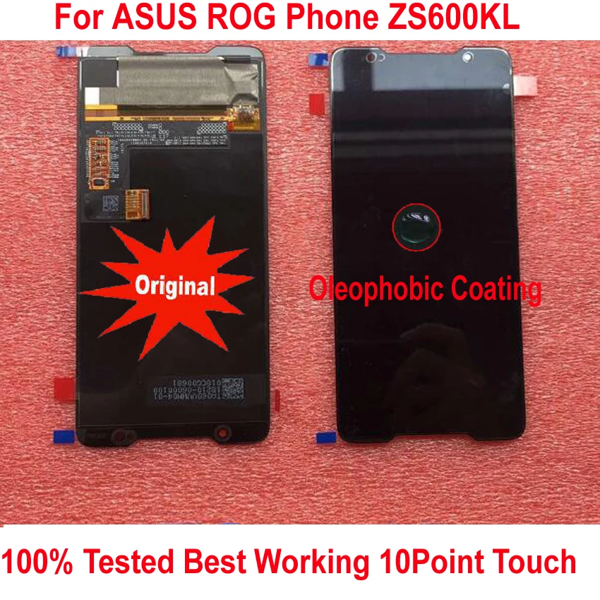 100% Оригинальный AMOLED ЖК дисплей сенсорный экран панель дигитайзер в сборе датчик