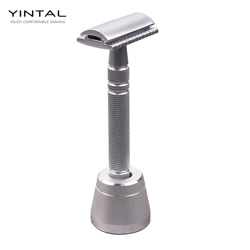 Yintal matte silver classic double sided manual