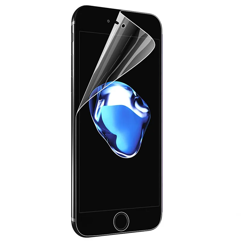 Full-Cover-Screen-Protector-for-iPhone-7-7-plus-6-Plus-Soft-TPU-High-Clear-Transparent