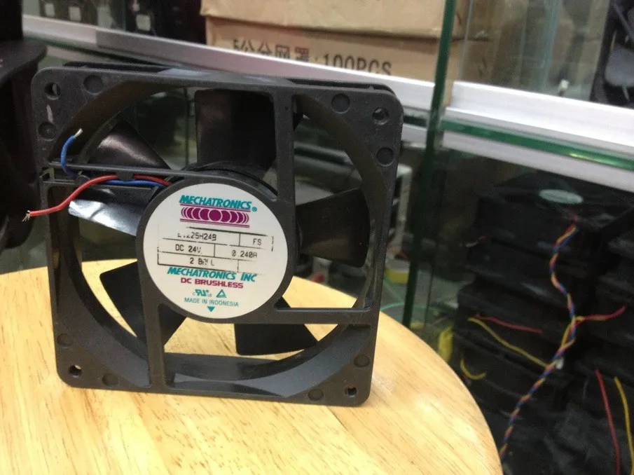 Cooling ventilation fan 12025 24v 0.24a . double bearing e1225h24b | Компьютеры и офис